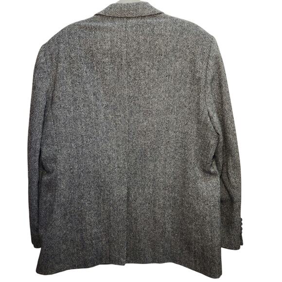 JOE NAMATH SIGNATURE COLLECTION herringbone suite jacket size 48R - Picture 2 of 11